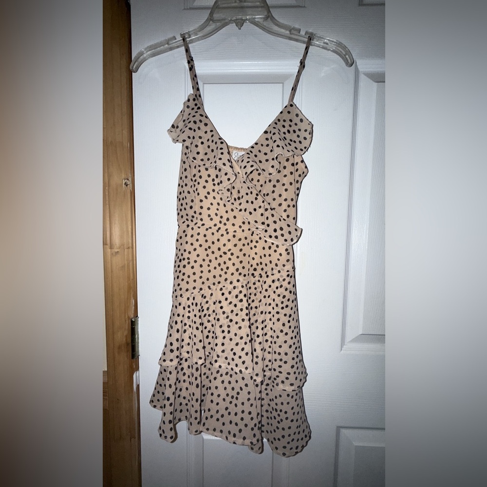 Polka Dot Ruffle Dress